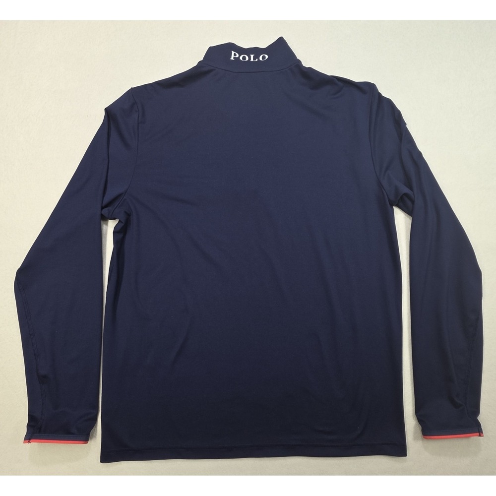 Polo Ralph Lauren Golf Inverness 1/4 Zip Pullover Men M Light Jacket LIMITED USE - Picture 8 of 10